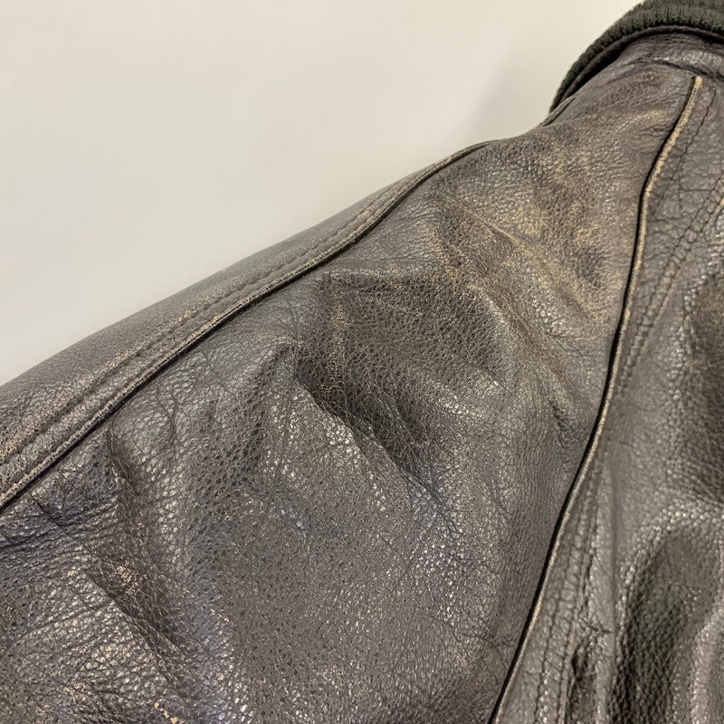 【現状渡し品】【メンズ】 LIBERTE リベルテ D-TH8119 韓国製 LEATHER JACKET レザー ジャケット アウター 146-260918-ya-21-izu サイズ：M カラー：ダークブラウン 万代Net店