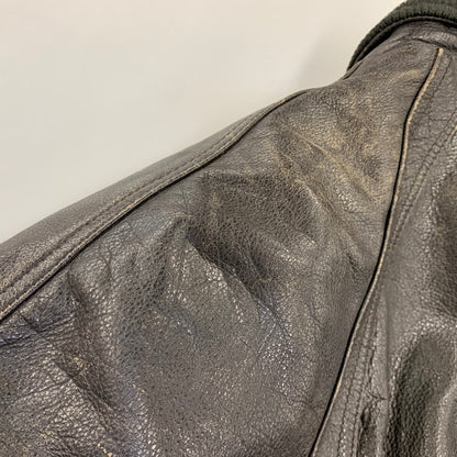 【現状渡し品】【メンズ】 LIBERTE リベルテ D-TH8119 韓国製 LEATHER JACKET レザー ジャケット アウター 146-260918-ya-21-izu サイズ：M カラー：ダークブラウン 万代Net店