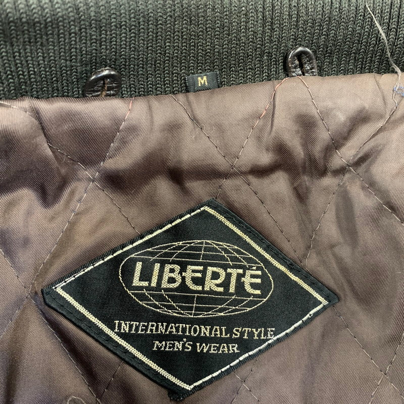 【現状渡し品】【メンズ】 LIBERTE リベルテ D-TH8119 韓国製 LEATHER JACKET レザー ジャケット アウター 146-260918-ya-21-izu サイズ：M カラー：ダークブラウン 万代Net店
