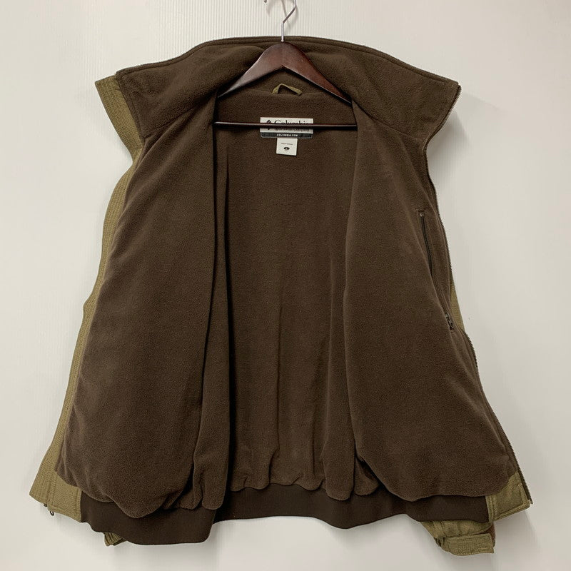 【中古品】【メンズ】 COLUMBIA コロンビア PM5285 FLEECE LINER JACKET フリース ライナー ジャケット アウター 144-260918-ya-04-izu サイズ：L カラー：ベージュ系 万代Net店
