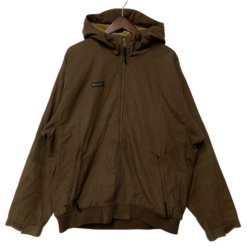 【中古品】【メンズ】 COLUMBIA コロンビア PM5147 FLEECE LINER JACKET フリース ライナー ジャケット アウター 144-260918-ya-03-izu サイズ：L カラー：ブラウン 万代Net店