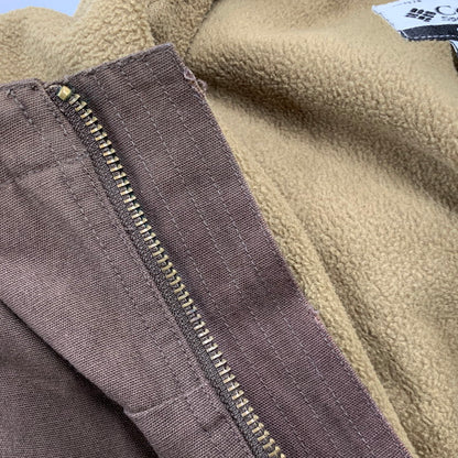 【中古品】【メンズ】 COLUMBIA コロンビア PM5147 FLEECE LINER JACKET フリース ライナー ジャケット アウター 144-260918-ya-03-izu サイズ：L カラー：ブラウン 万代Net店