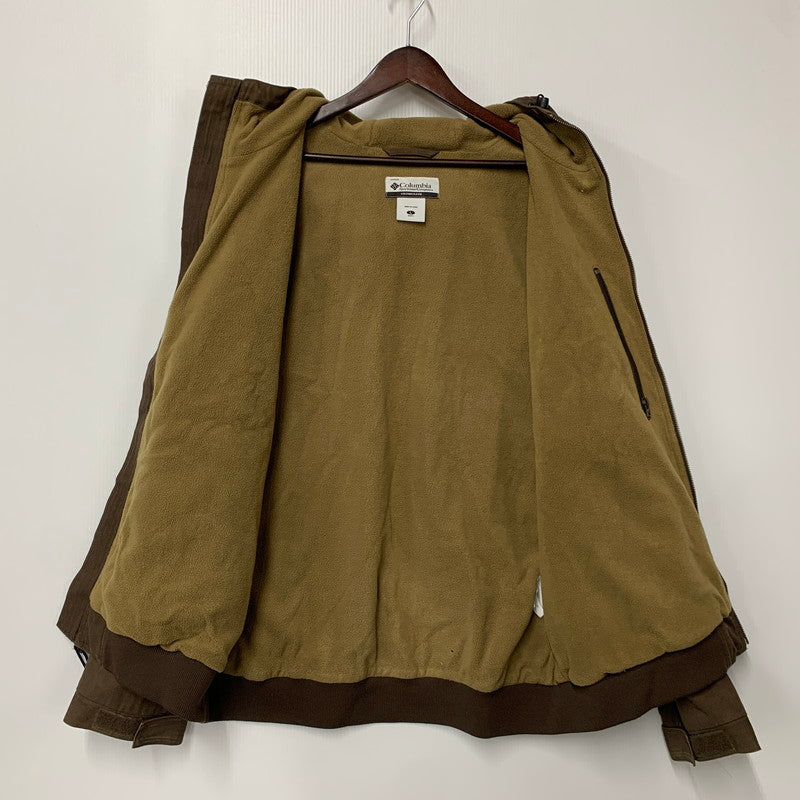 【中古品】【メンズ】 COLUMBIA コロンビア PM5147 FLEECE LINER JACKET フリース ライナー ジャケット アウター 144-260918-ya-03-izu サイズ：L カラー：ブラウン 万代Net店