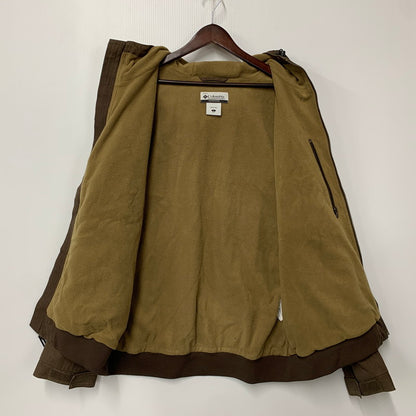 【中古品】【メンズ】 COLUMBIA コロンビア PM5147 FLEECE LINER JACKET フリース ライナー ジャケット アウター 144-260918-ya-03-izu サイズ：L カラー：ブラウン 万代Net店