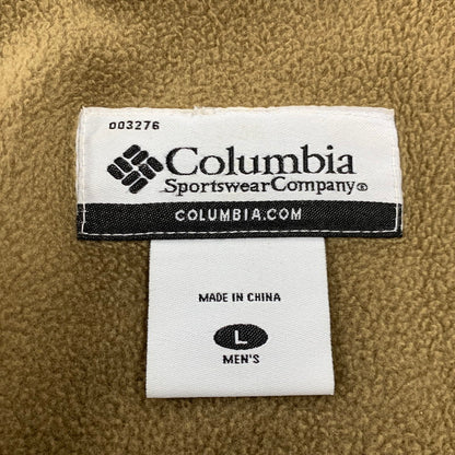 【中古品】【メンズ】 COLUMBIA コロンビア PM5147 FLEECE LINER JACKET フリース ライナー ジャケット アウター 144-260918-ya-03-izu サイズ：L カラー：ブラウン 万代Net店