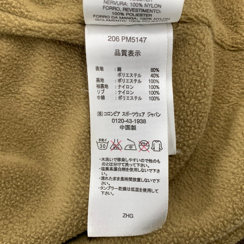 【中古品】【メンズ】 COLUMBIA コロンビア PM5147 FLEECE LINER JACKET フリース ライナー ジャケット アウター 144-260918-ya-03-izu サイズ：L カラー：ブラウン 万代Net店