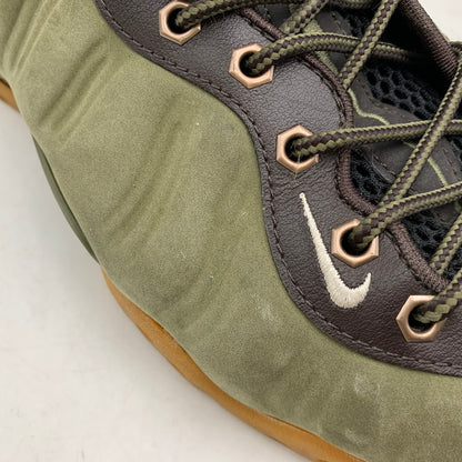 【中古品】【メンズ】 NIKE ナイキ 575420-200 AIR FOAMPOSITE ONE エア フォーム ポジット ワン スニーカー 靴 160-260917-kh-24-izu サイズ：27.5 カラー：MEDIUM OLIVE/LIGHT BROWN-VELVET BROWN-BLACK 万代Net店