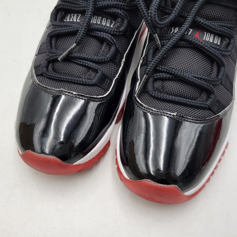 【中古品】【メンズ】 NIKE ナイキ AIR JORDAN 11 RETRO 378037-061 エアジョーダン 11 レトロ スニーカー 靴 160-260909-as-26-izu サイズ：27.5cm カラー：BLACK/TRUE RED-WHITE 万代Net店