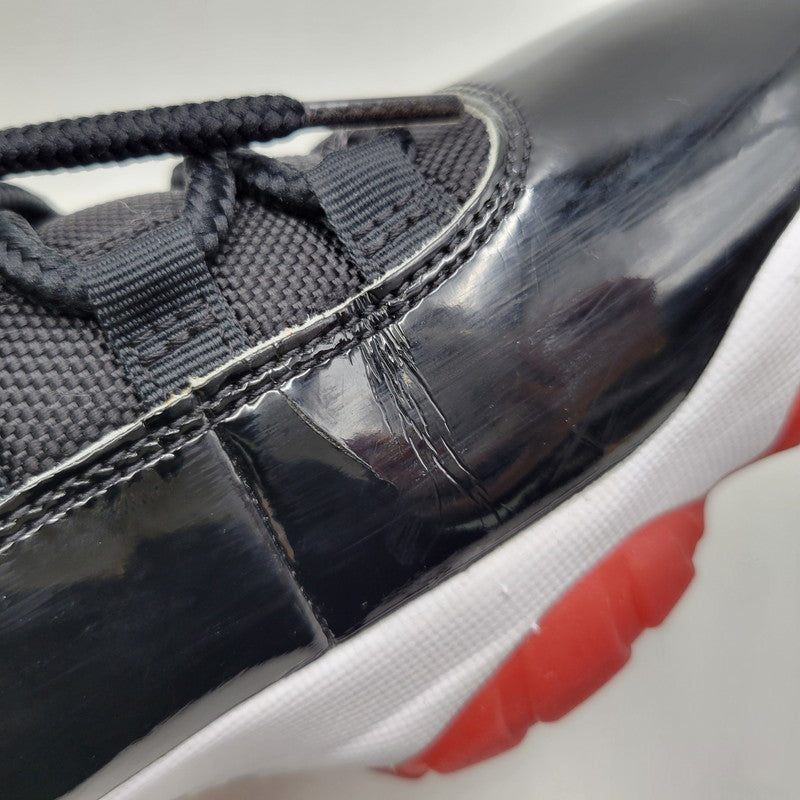 【中古品】【メンズ】 NIKE ナイキ AIR JORDAN 11 RETRO 378037-061 エアジョーダン 11 レトロ スニーカー 靴 160-260909-as-26-izu サイズ：27.5cm カラー：BLACK/TRUE RED-WHITE 万代Net店