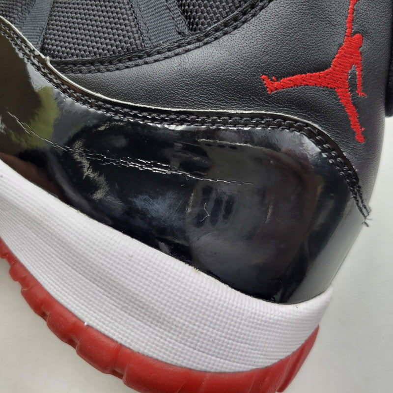 【中古品】【メンズ】 NIKE ナイキ AIR JORDAN 11 RETRO 378037-061 エアジョーダン 11 レトロ スニーカー 靴 160-260909-as-26-izu サイズ：27.5cm カラー：BLACK/TRUE RED-WHITE 万代Net店