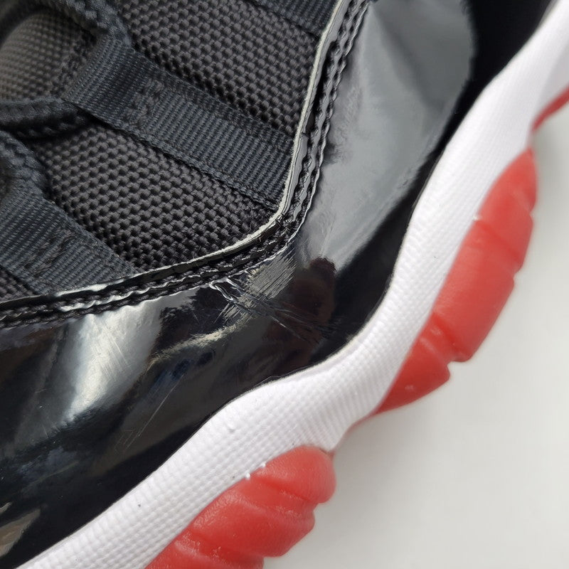 【中古品】【メンズ】 NIKE ナイキ AIR JORDAN 11 RETRO 378037-061 エアジョーダン 11 レトロ スニーカー 靴 160-260909-as-26-izu サイズ：27.5cm カラー：BLACK/TRUE RED-WHITE 万代Net店