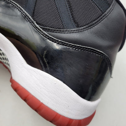 【中古品】【メンズ】 NIKE ナイキ AIR JORDAN 11 RETRO 378037-061 エアジョーダン 11 レトロ スニーカー 靴 160-260909-as-26-izu サイズ：27.5cm カラー：BLACK/TRUE RED-WHITE 万代Net店