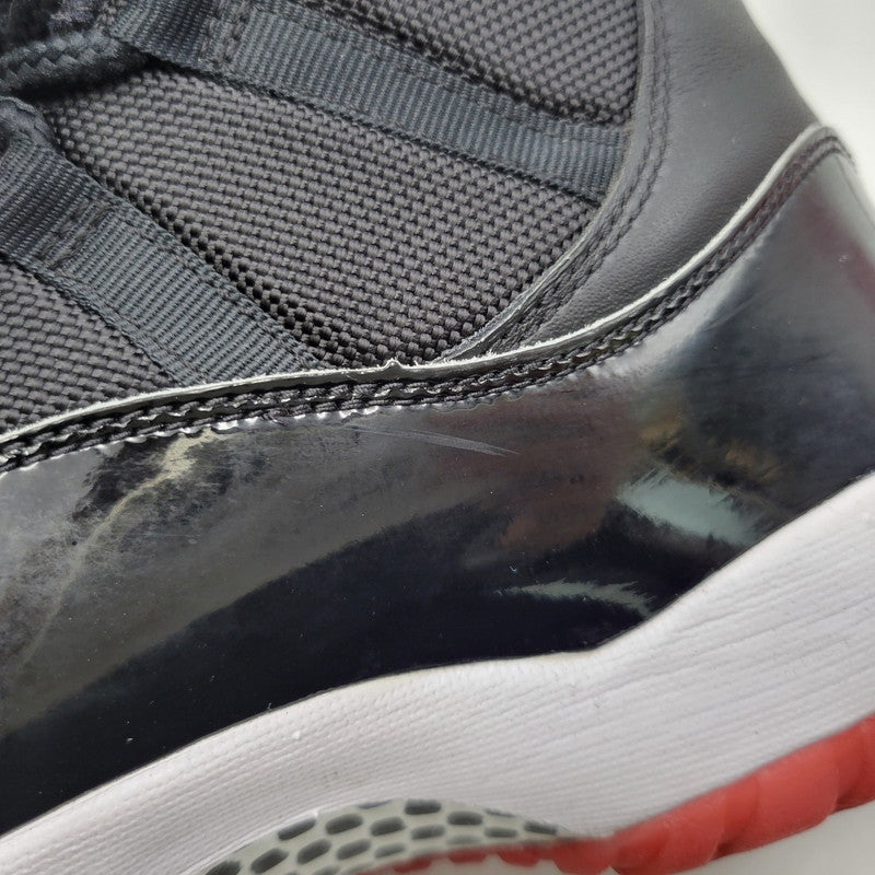 【中古品】【メンズ】 NIKE ナイキ AIR JORDAN 11 RETRO 378037-061 エアジョーダン 11 レトロ スニーカー 靴 160-260909-as-26-izu サイズ：27.5cm カラー：BLACK/TRUE RED-WHITE 万代Net店