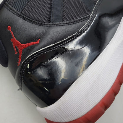 【中古品】【メンズ】 NIKE ナイキ AIR JORDAN 11 RETRO 378037-061 エアジョーダン 11 レトロ スニーカー 靴 160-260909-as-26-izu サイズ：27.5cm カラー：BLACK/TRUE RED-WHITE 万代Net店