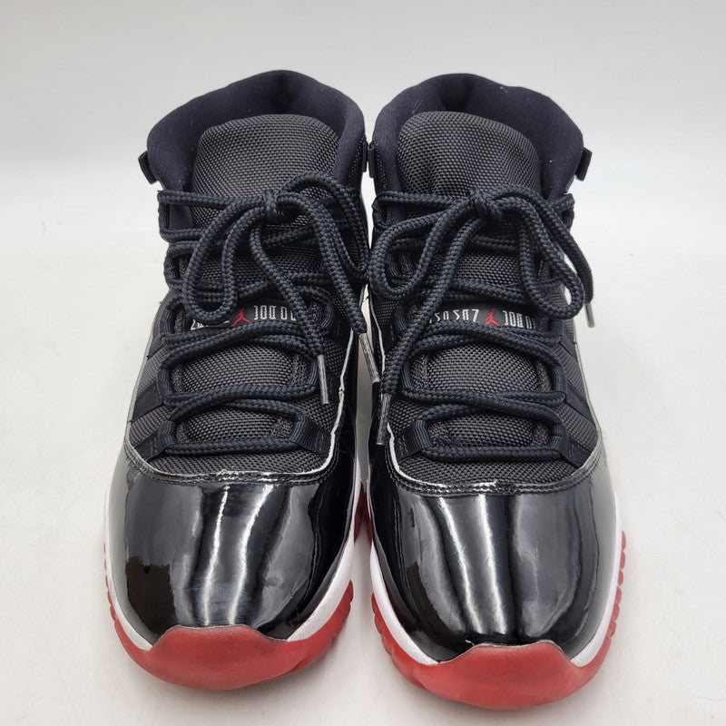 【中古品】【メンズ】 NIKE ナイキ AIR JORDAN 11 RETRO 378037-061 エアジョーダン 11 レトロ スニーカー 靴 160-260909-as-26-izu サイズ：27.5cm カラー：BLACK/TRUE RED-WHITE 万代Net店