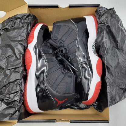 【中古品】【メンズ】 NIKE ナイキ AIR JORDAN 11 RETRO 378037-061 エアジョーダン 11 レトロ スニーカー 靴 160-260909-as-26-izu サイズ：27.5cm カラー：BLACK/TRUE RED-WHITE 万代Net店