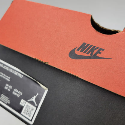 【中古品】【メンズ】 NIKE ナイキ AIR JORDAN 11 RETRO 378037-061 エアジョーダン 11 レトロ スニーカー 靴 160-260909-as-26-izu サイズ：27.5cm カラー：BLACK/TRUE RED-WHITE 万代Net店