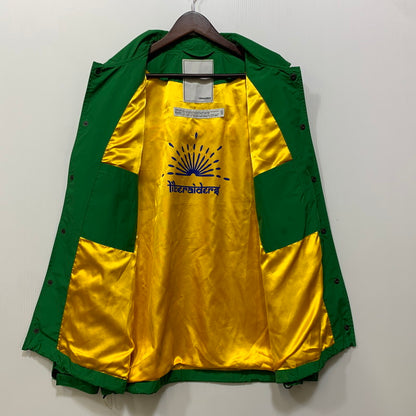 【中古品】【メンズ】 LIBERAIDERS リベレイダーズ 710092201 LOGO COACH JACKET ロゴ コーチ ジャケット アウター 142-260918-ya-24-izu サイズ：L カラー：グリーン 万代Net店