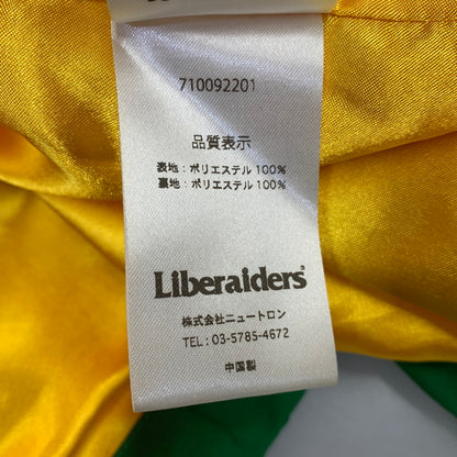 【中古品】【メンズ】 LIBERAIDERS リベレイダーズ 710092201 LOGO COACH JACKET ロゴ コーチ ジャケット アウター 142-260918-ya-24-izu サイズ：L カラー：グリーン 万代Net店
