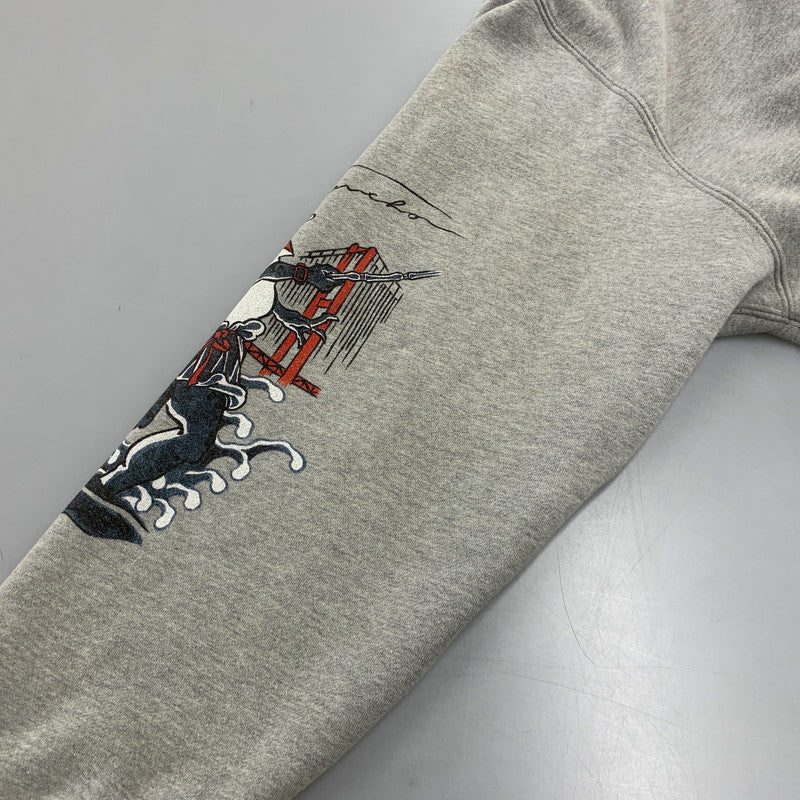 【中古品】【メンズ】 HAIGHT ヘイト × SCRIBE TATTOO スクライブタトゥー ZIP HOODIE ジップ フーディー パーカー トップス 142-260917-kh-02-izu サイズ：L カラー：グレー 万代Net店