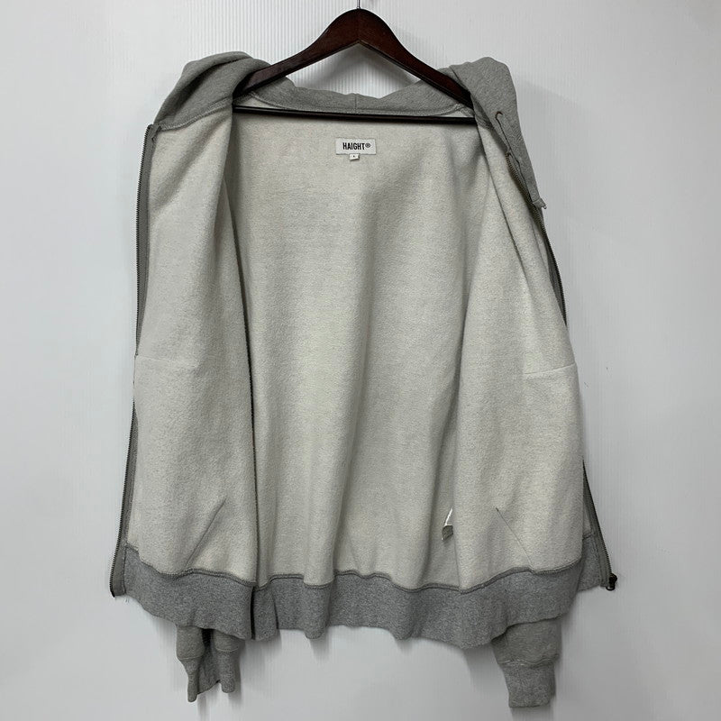 【中古品】【メンズ】 HAIGHT ヘイト × SCRIBE TATTOO スクライブタトゥー ZIP HOODIE ジップ フーディー パーカー トップス 142-260917-kh-02-izu サイズ：L カラー：グレー 万代Net店