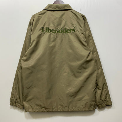 【中古品】【メンズ】 LIBERAIDERS リベレイダース 730042101 OG EMBROIDERY COACH JACKET オージー エンブロイダリー コーチ ジャケット アウター 142-260907-kh-10-izu サイズ：L カラー：カーキ系 万代Net店