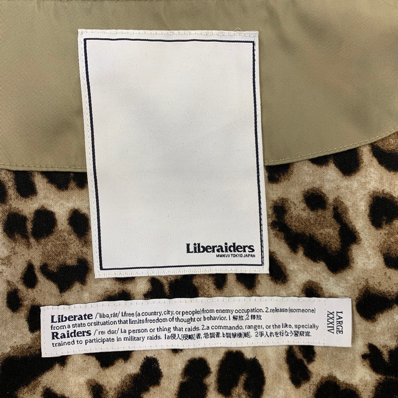 【中古品】【メンズ】 LIBERAIDERS リベレイダース 730042101 OG EMBROIDERY COACH JACKET オージー エンブロイダリー コーチ ジャケット アウター 142-260907-kh-10-izu サイズ：L カラー：カーキ系 万代Net店