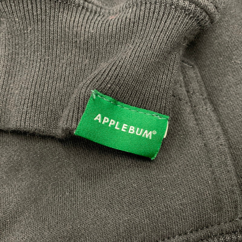 【中古品】【メンズ】 APPLEBUM アップルバム BOB MARLEY COLLECTION HOODIE ボブ マーリー コレクション フーディー パーカー トップス 142-260917-kh-03-izu サイズ：XL カラー：ブラック 万代Net店