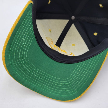 【中古品】【メンズ/レディース】 NIKE ナイキ LOGO CAP ロゴキャップ 帽子 185-260909-as-10-izu サイズ：F カラー：ネイビー×イエロー 万代Net店