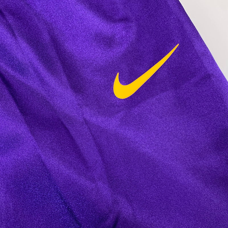 【中古品】【メンズ】 NIKE ナイキ× NBA エヌビーエー LAKERS STANDARD FIT HIGH RISE PANTS レイカーズ スタンダード フィット ハイライズ パンツ ズボン ボトムス 159-260918-ya-26-izu サイズ：S カラー：パープル 万代Net店