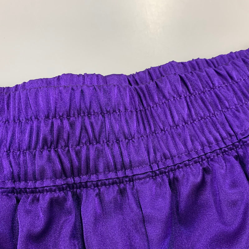 【中古品】【メンズ】 NIKE ナイキ× NBA エヌビーエー LAKERS STANDARD FIT HIGH RISE PANTS レイカーズ スタンダード フィット ハイライズ パンツ ズボン ボトムス 159-260918-ya-26-izu サイズ：S カラー：パープル 万代Net店