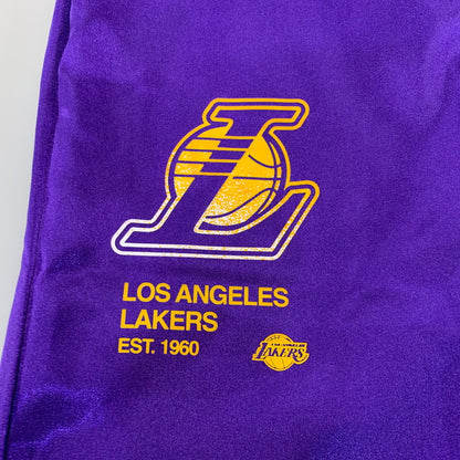 【中古品】【メンズ】 NIKE ナイキ× NBA エヌビーエー LAKERS STANDARD FIT HIGH RISE PANTS レイカーズ スタンダード フィット ハイライズ パンツ ズボン ボトムス 159-260918-ya-26-izu サイズ：S カラー：パープル 万代Net店