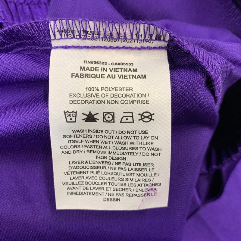 【中古品】【メンズ】 NIKE ナイキ× NBA エヌビーエー LAKERS STANDARD FIT HIGH RISE PANTS レイカーズ スタンダード フィット ハイライズ パンツ ズボン ボトムス 159-260918-ya-26-izu サイズ：S カラー：パープル 万代Net店