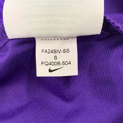 【中古品】【メンズ】 NIKE ナイキ× NBA エヌビーエー LAKERS STANDARD FIT HIGH RISE PANTS レイカーズ スタンダード フィット ハイライズ パンツ ズボン ボトムス 159-260918-ya-26-izu サイズ：S カラー：パープル 万代Net店