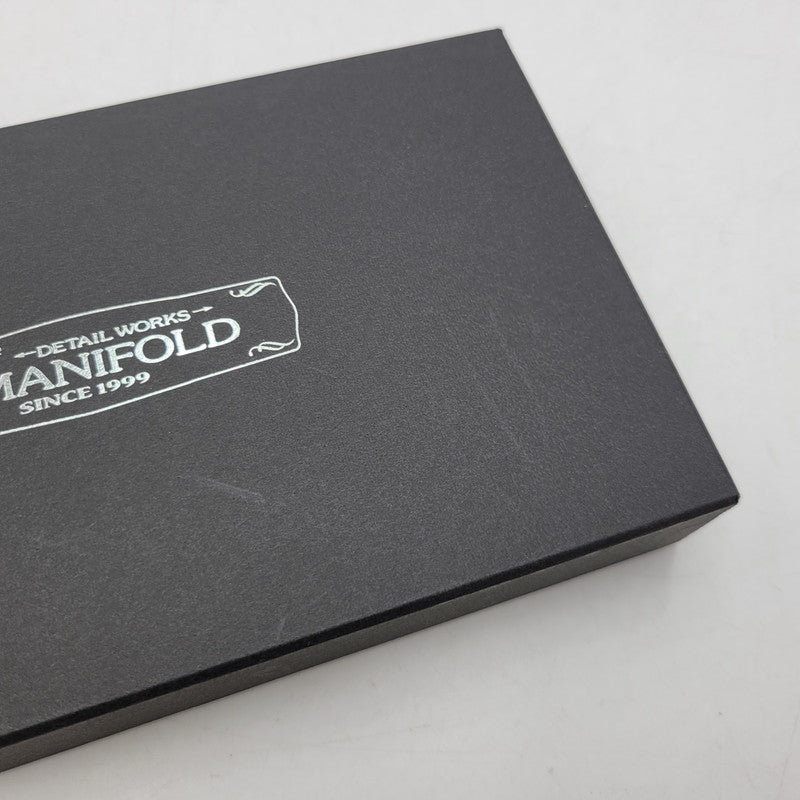 【中古品】【メンズ/レディース】 MANIFOLD マニフォールド LEATHER WALLET レザー ウォレット 長財布 200-260909-as-06-izu カラー：ブラウン 万代Net店