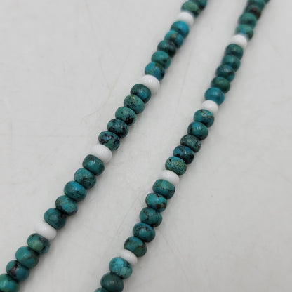 【中古品】【メンズ/レディース】 Pherrow's フェローズ × PEACE ピース TURQUOISE BRACELET ターコイズ ブレスレット アクセサリー 192-260909-as-07-izu カラー：ターコイズ×ホワイト 万代Net店