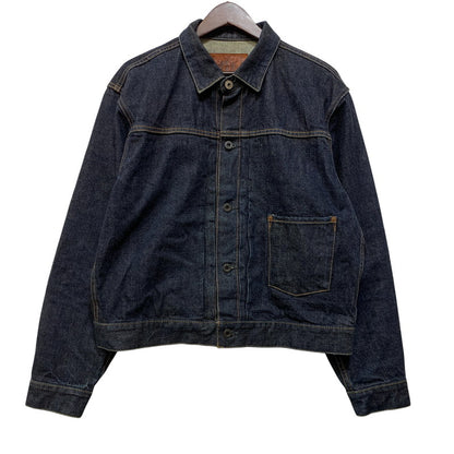 【中古品】【メンズ】 BLACK SIGN ブラックサイン 1ST DENIM JACKET デニム ジャケット アウター 140-260907-kh-05-izu サイズ：44 カラー：インディゴ 万代Net店