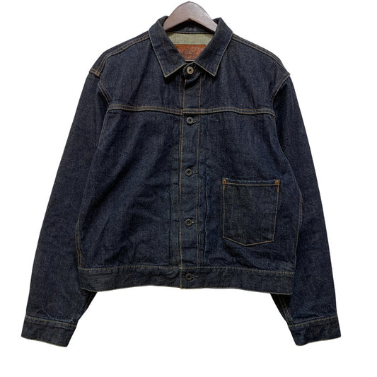 【中古品】【メンズ】 BLACK SIGN ブラックサイン 1ST DENIM JACKET デニム ジャケット アウター 140-260907-kh-05-izu サイズ：44 カラー：インディゴ 万代Net店