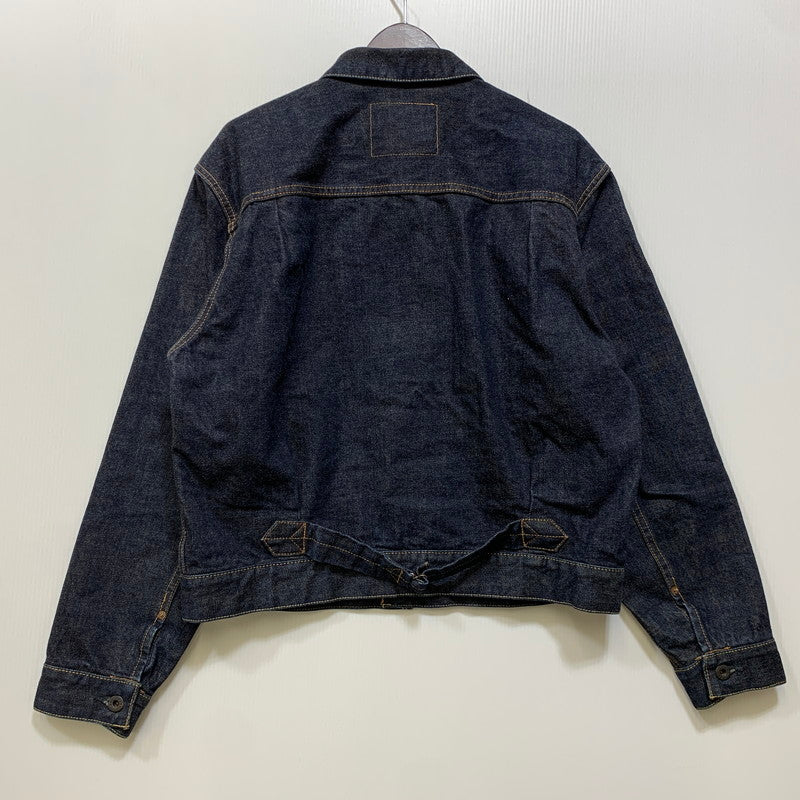 【中古品】【メンズ】 BLACK SIGN ブラックサイン 1ST DENIM JACKET デニム ジャケット アウター 140-260907-kh-05-izu サイズ：44 カラー：インディゴ 万代Net店