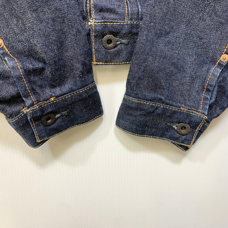 【中古品】【メンズ】 BLACK SIGN ブラックサイン 1ST DENIM JACKET デニム ジャケット アウター 140-260907-kh-05-izu サイズ：44 カラー：インディゴ 万代Net店