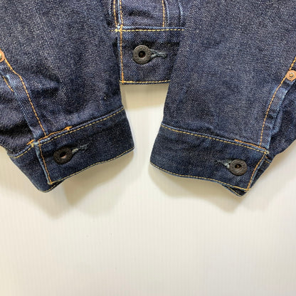 【中古品】【メンズ】 BLACK SIGN ブラックサイン 1ST DENIM JACKET デニム ジャケット アウター 140-260907-kh-05-izu サイズ：44 カラー：インディゴ 万代Net店