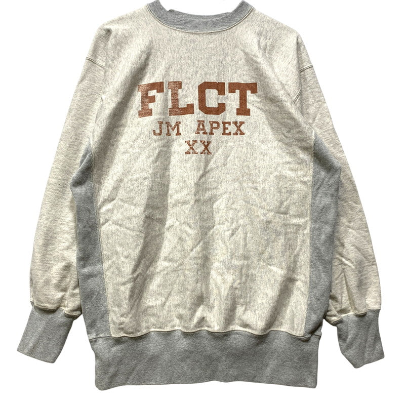 【中古品】【メンズ】 FULLCOUNT フルカウント 3755 FLCT JＭ APEX XX HEAVYWEIGHT SWEATSHIRT ヘビーウェイト スウェットシャツ トップス 145-260907-kh-03-izu サイズ：L カラー：グレー系 万代Net店
