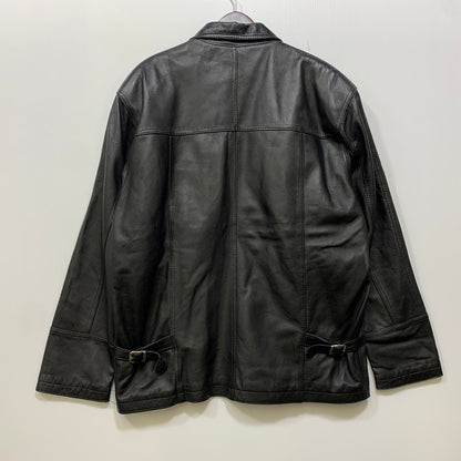 【中古品】【メンズ】 JIM BOB'S ジム・ボブズ OPTI ZIP オプティジップ 80～90’S ZIP JACKET ジップ ジャケット アウター 146-260918-ya-22-izu サイズ：下記参照 カラー：ブラック 万代Net店