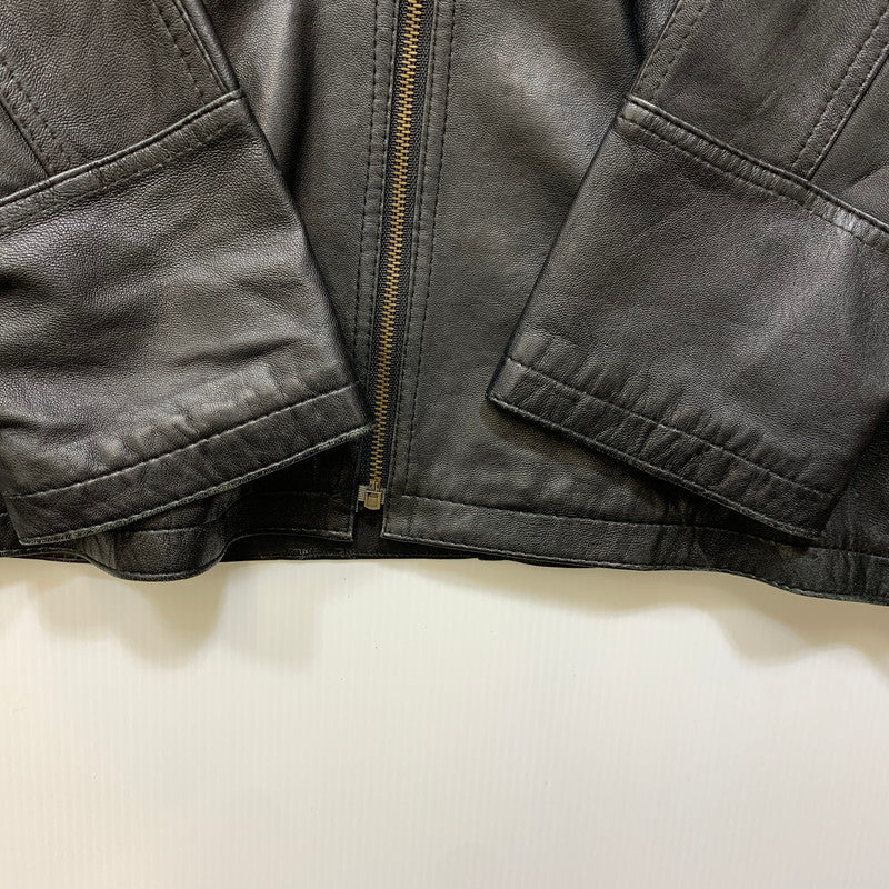【中古品】【メンズ】 JIM BOB'S ジム・ボブズ OPTI ZIP オプティジップ 80～90’S ZIP JACKET ジップ ジャケット アウター 146-260918-ya-22-izu サイズ：下記参照 カラー：ブラック 万代Net店