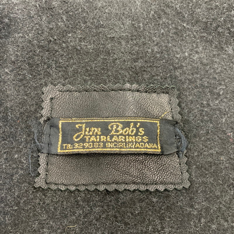 【中古品】【メンズ】 JIM BOB'S ジム・ボブズ OPTI ZIP オプティジップ 80～90’S ZIP JACKET ジップ ジャケット アウター 146-260918-ya-22-izu サイズ：下記参照 カラー：ブラック 万代Net店