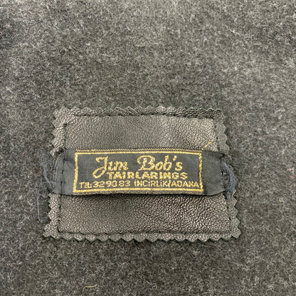 【中古品】【メンズ】 JIM BOB'S ジム・ボブズ OPTI ZIP オプティジップ 80～90’S ZIP JACKET ジップ ジャケット アウター 146-260918-ya-22-izu サイズ：下記参照 カラー：ブラック 万代Net店