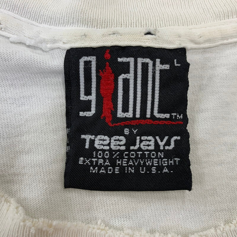 【現状渡し品】【メンズ】 GIANT ジャイアント NIRVANA KURT COBAIN 1967-1994 MEMORIAL SS TEE c1995 ニルヴァーナ カート コバーン 半袖 Tシャツ 両シングル USA製 146-260920-as-02-izu サイズ：L カラー：ホワイト 万代Net店