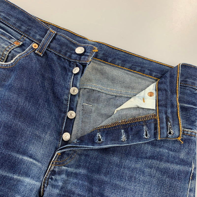 【中古品】【メンズ】 EURO LEVI'S ユーロリーバイス 00501-0101 刻印T01 トルコ製 DENIM PANTS デニム パンツ ズボン ボトムス 157-260918-ya-09-izu サイズ：32×34 カラー：インディゴ 万代Net店