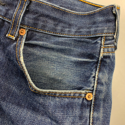 【中古品】【メンズ】 EURO LEVI'S ユーロリーバイス 00501-0101 刻印T01 トルコ製 DENIM PANTS デニム パンツ ズボン ボトムス 157-260918-ya-09-izu サイズ：32×34 カラー：インディゴ 万代Net店