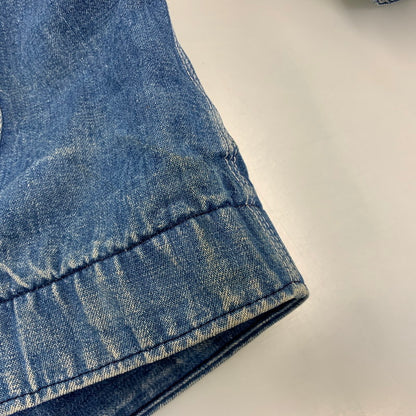 【現状渡し品】【メンズ】 SEARS シアーズ WORK LEISURE 14407 USA製 BLANKET LINER DENIM COVERALL ワークレジャー ブランケット ライナー デニム カバーオール アウター 146-260907-kh-07-izu サイズ：L カラー：インディゴ 万代Net店